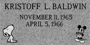 Infant Child Marker