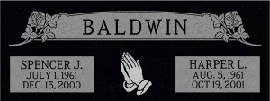 Rose Praying Hands Panel
